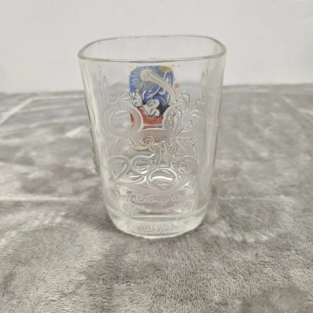 Walt Disney World 2000 Millennium Celebration McDonald's Glass Sorcerer Mickey